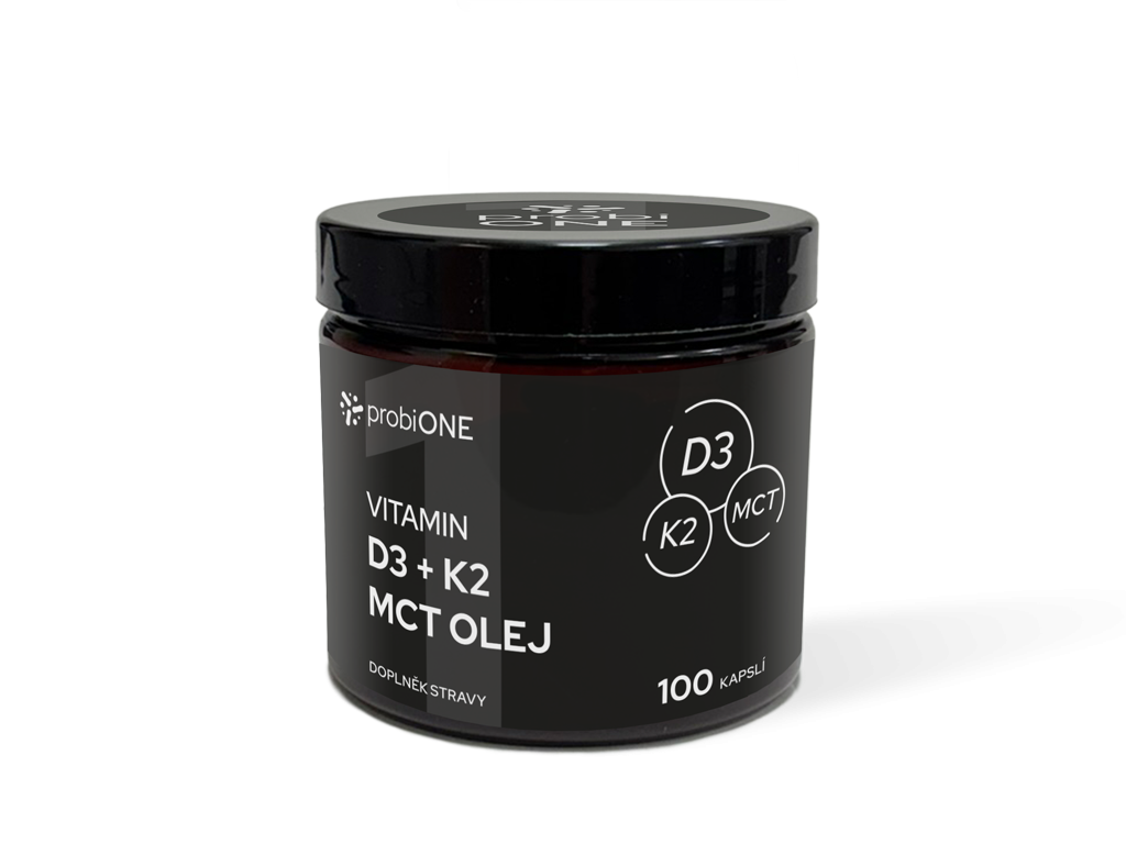 probiONE Vitamin D3 + K2 s MCT olejem